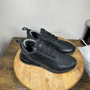 Nike Air Max 270 Shoes Mens Size 7.5 Black AH8050-005 Athletic Sneakers Running
